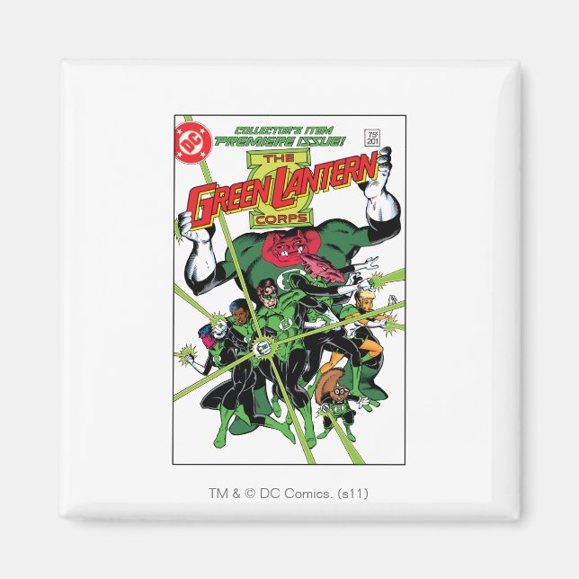 The Green Lantern Corps Magnet (Front)