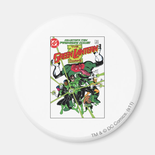 The Green Lantern Corps Magnet (Front)
