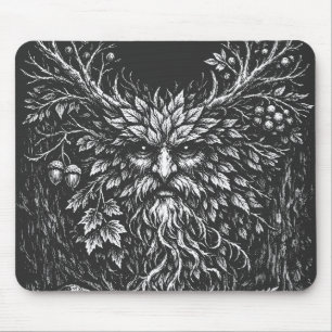The Green Man by BurnsInHell Mouse Pad