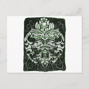 The Green Man Postcard