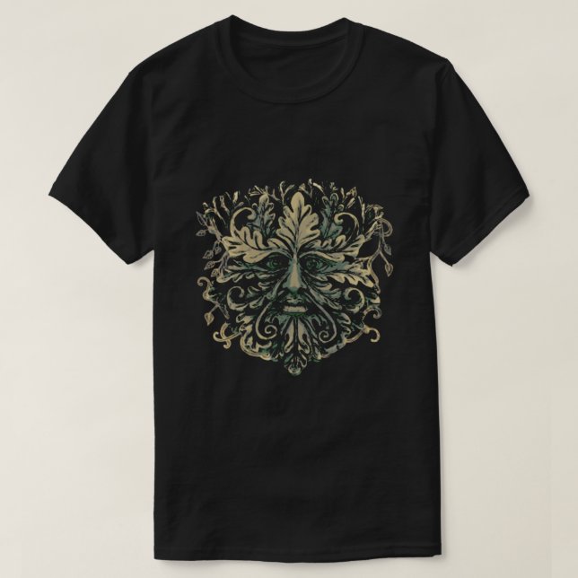 The Green Man TShirt (Design Front)
