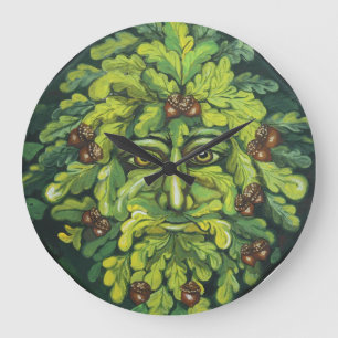 The Green Man Wall Clock