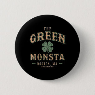 The Green Monsta Outfits St Patricks Day Boston Na 6 Cm Round Badge