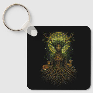 The Green Mother Key Ring