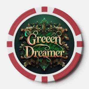 "The Green Movement" Poker Chips
