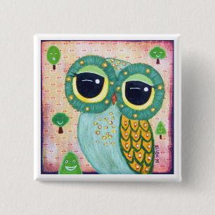 The Green Revival 15 Cm Square Badge