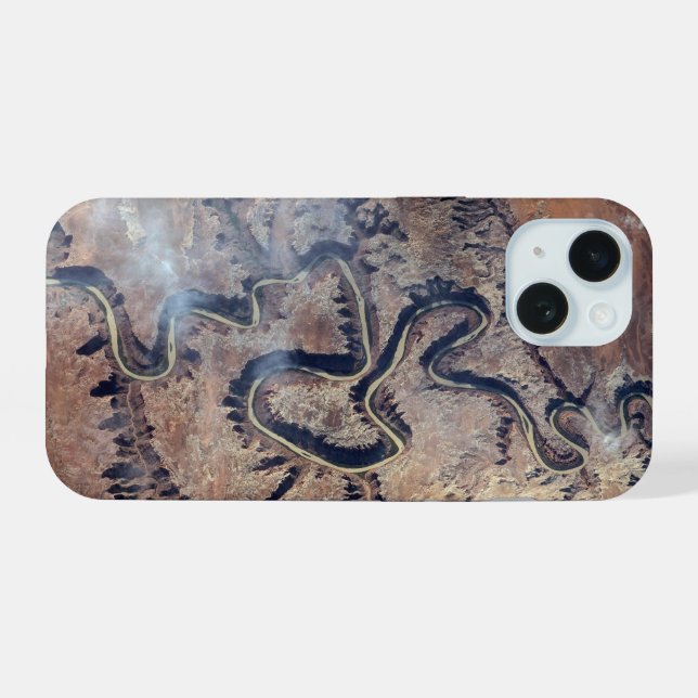 The Green River And Its Tributary Canyons In Utah iPhone 15 Case (Back Horizontal)
