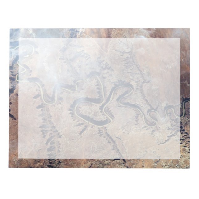 The Green River And Its Tributary Canyons In Utah Notepad (Front)
