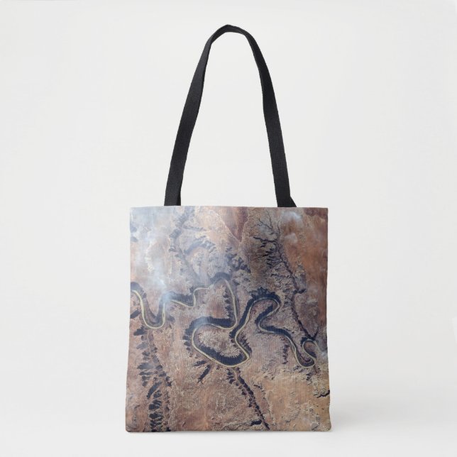 The Green River And Its Tributary Canyons In Utah Tote Bag (Front)