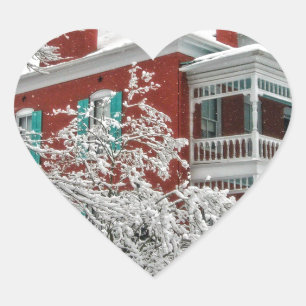 The Green Roof Inn Heart Sticker