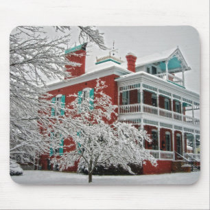 The Green Roof Inn Mouse Pad