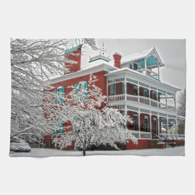 The Green Roof Inn Tea Towel (Horizontal)
