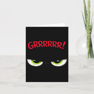 The Green Sour Grape Grrrrrrr Kids Costume Card
