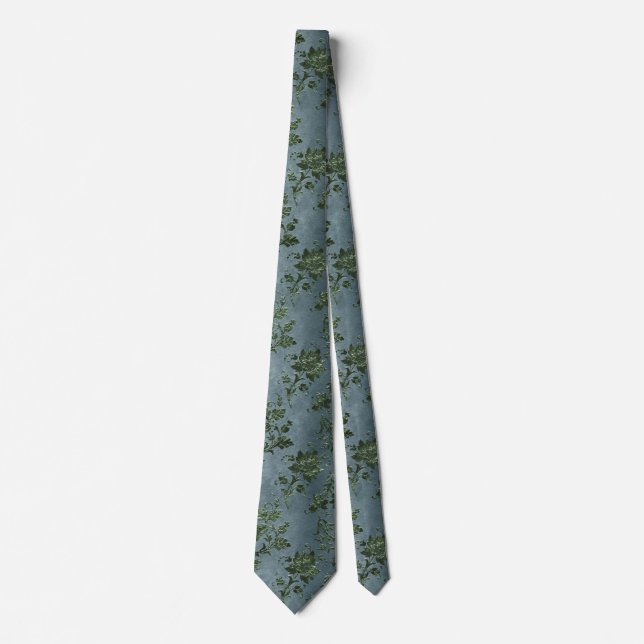 The Green Velvet  Series Design 11 Tie (Front)