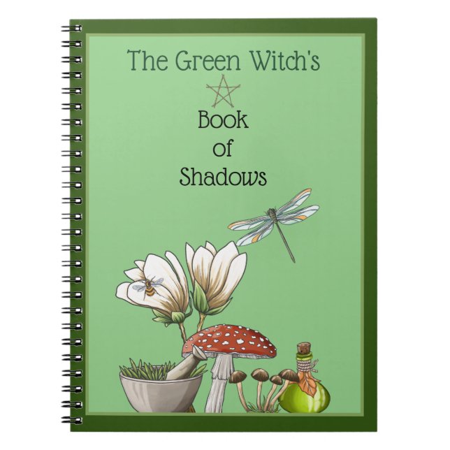 The Green Witch's Book Of Shadows (Front)