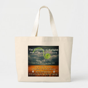 The Greening of Religion Large Tote Bag