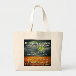 The Greening of Religion Large Tote Bag