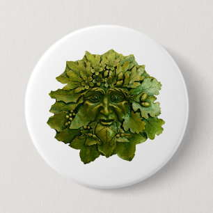 The Greenman 7.5 Cm Round Badge