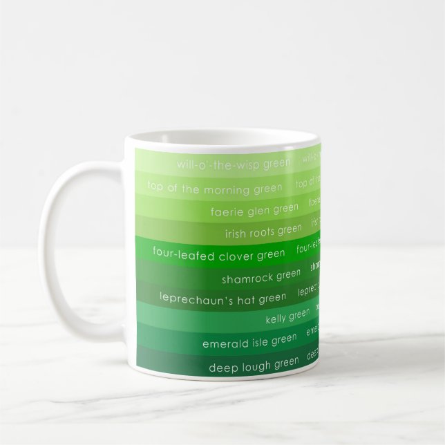 The Greens of Ireland Mug (Left)