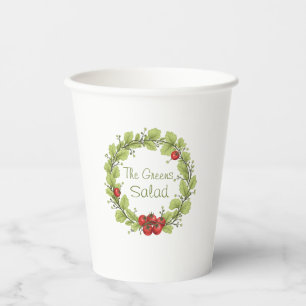 The Greens Salad Paper Cups