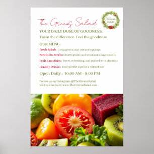 The Greens Salad Poster
