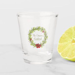 The Greens Salad Shot Glass