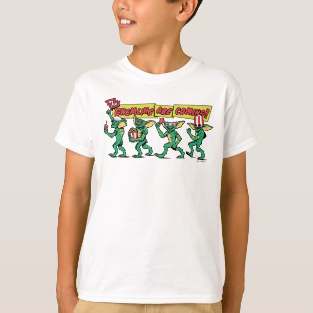The Gremlins™ Are Coming T-Shirt (Front)