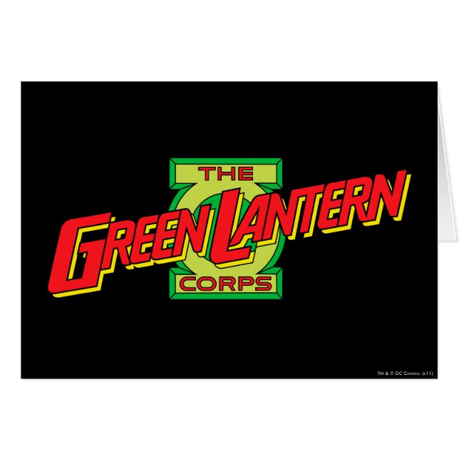 The Gren Lantern Corps Logo (Front Horizontal)