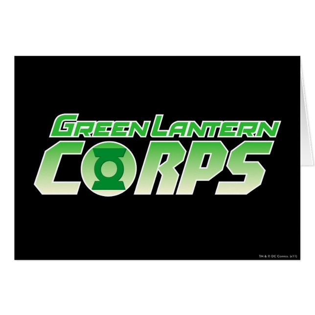 The Gren Lantern Corps Logo 2 (Front Horizontal)