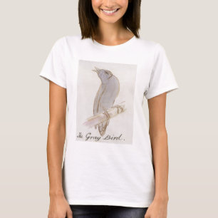 The Grey Bird, from 'Sixteen Drawings of Comic Bir T-Shirt