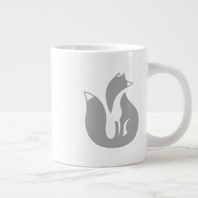 The Grey Fox Mug (Right)
