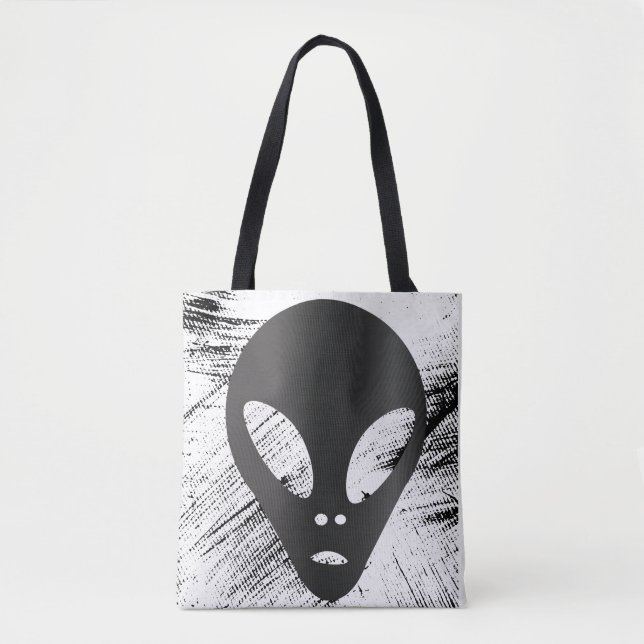 The Greys - Ancient Alien Crop Circle Tote Bag (Front)