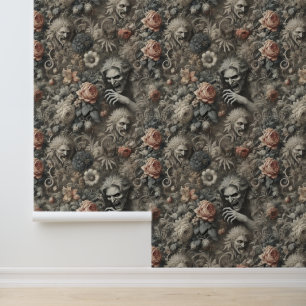 The Greys – Gothic Victorian Design Wallpaper