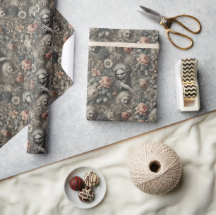 The Greys – Gothic Victorian Design Wrapping Paper