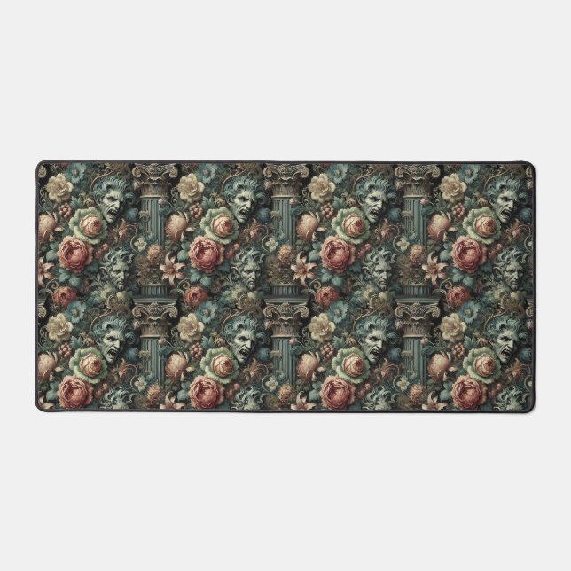 ⚰️ The Grief Council – Gothic Victorian  Desk Mat (Front)
