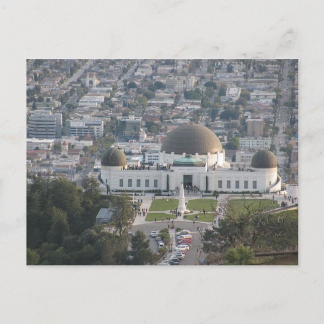 The Griffith Observatory Postcard (Front)