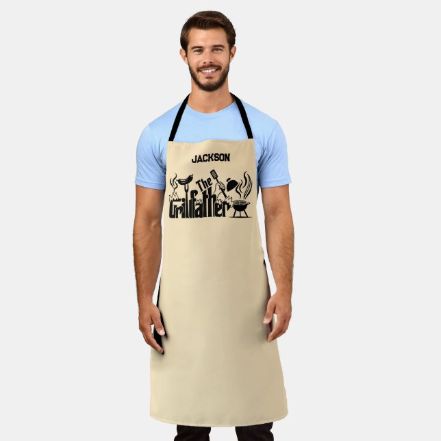 The Grill Father Apron (Worn)