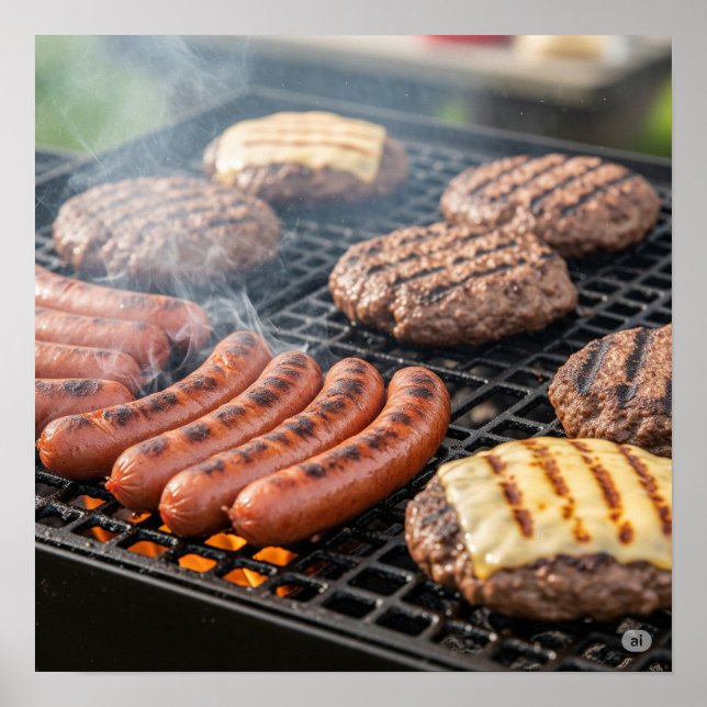 The Grill Master Poster (Front)