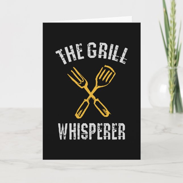 The Grill Whisperer Card (Front)