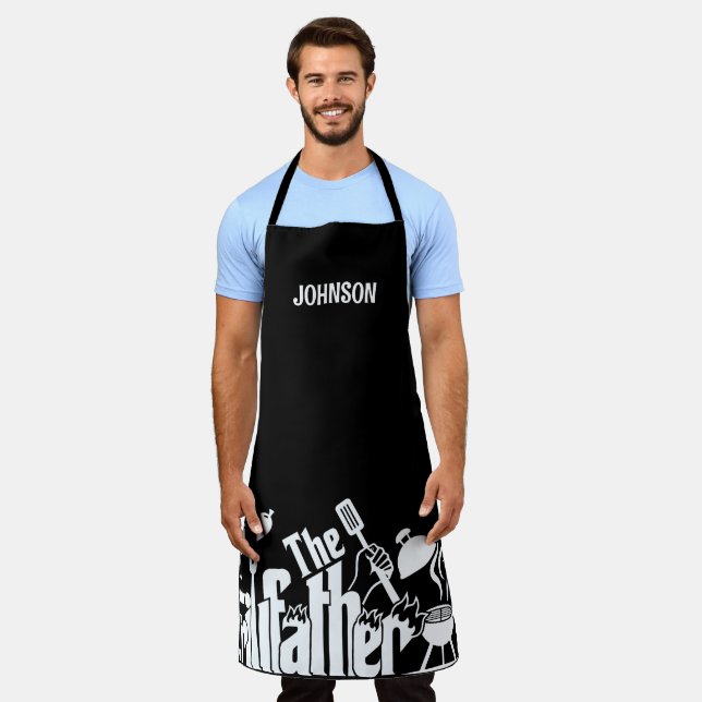 The Grillfather Apron (Worn)