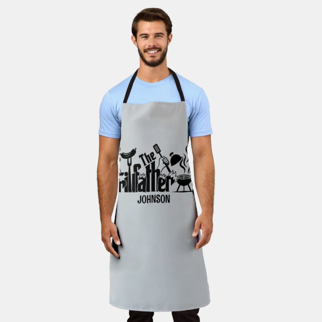 The Grillfather Apron (Worn)