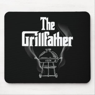 The grillfather bbq grill smoker barbecue grilling mouse pad