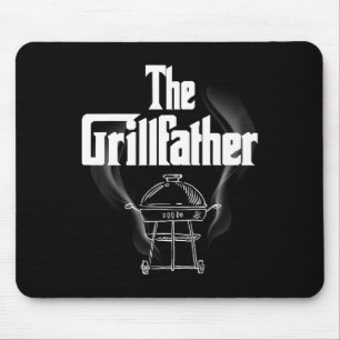 The Grillfather Bbq Grill Smoker Rbecue Grilling  Mouse Pad