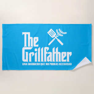 The Grillfather Beach Towel