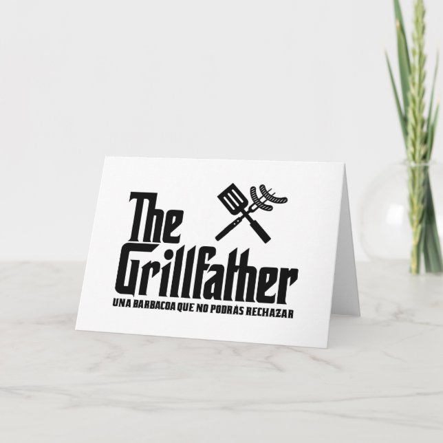 The Grillfather Thank You Card (Front)