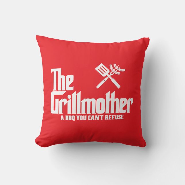 The Grillmother Cushion (Front)