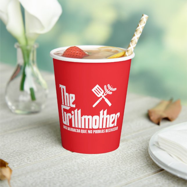 The Grillmother Paper Cups (Insitu)