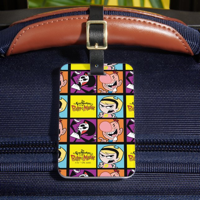 The Grim Adventures of Billy & Mandy Character Art Luggage Tag (Front Insitu 2)