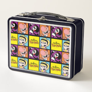 The Grim Adventures of Billy & Mandy Character Art Metal Lunch Box
