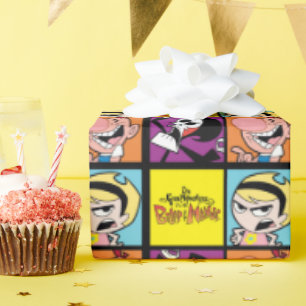 The Grim Adventures of Billy & Mandy Character Art Wrapping Paper